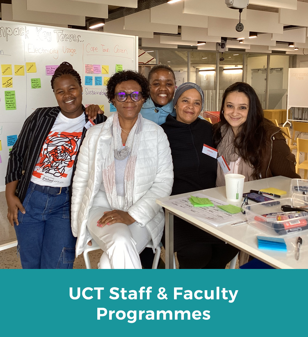 UCT Staff and Faculty Programmes