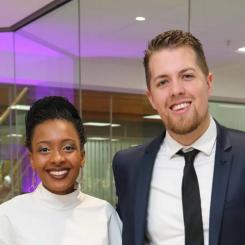 Matthew Westaway and Lethabo Motsoaledi